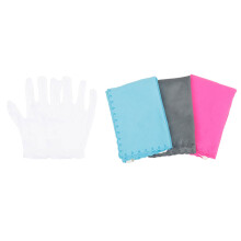 1 Set Instrument Cleaning Cloths Wiping Cloths (Assorted Color)