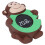 Baby Bath Tub Thermometer Cartoon Monkey LED 6