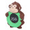 Baby Bath Tub Thermometer Cartoon Monkey LED 3