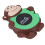 Baby Bath Tub Thermometer Cartoon Monkey LED 7