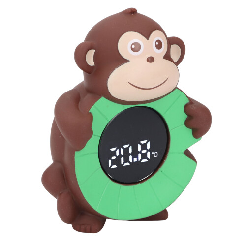 Baby Bath Tub Thermometer Cartoon Monkey LED 1