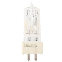 300W 220V G9.5 Halogen Bulb Glass Plastic 2900K