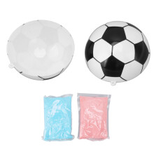 Gender Revealing Football with Blue Pink Powder