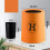 Open Top Trash Can Plastic Double Layer Thick 12
