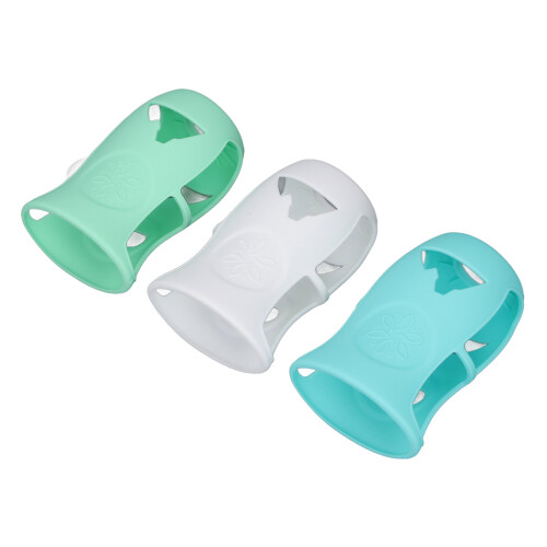 3pcs Bottle Silicone Sleeve Shatter Proof Silicone 1