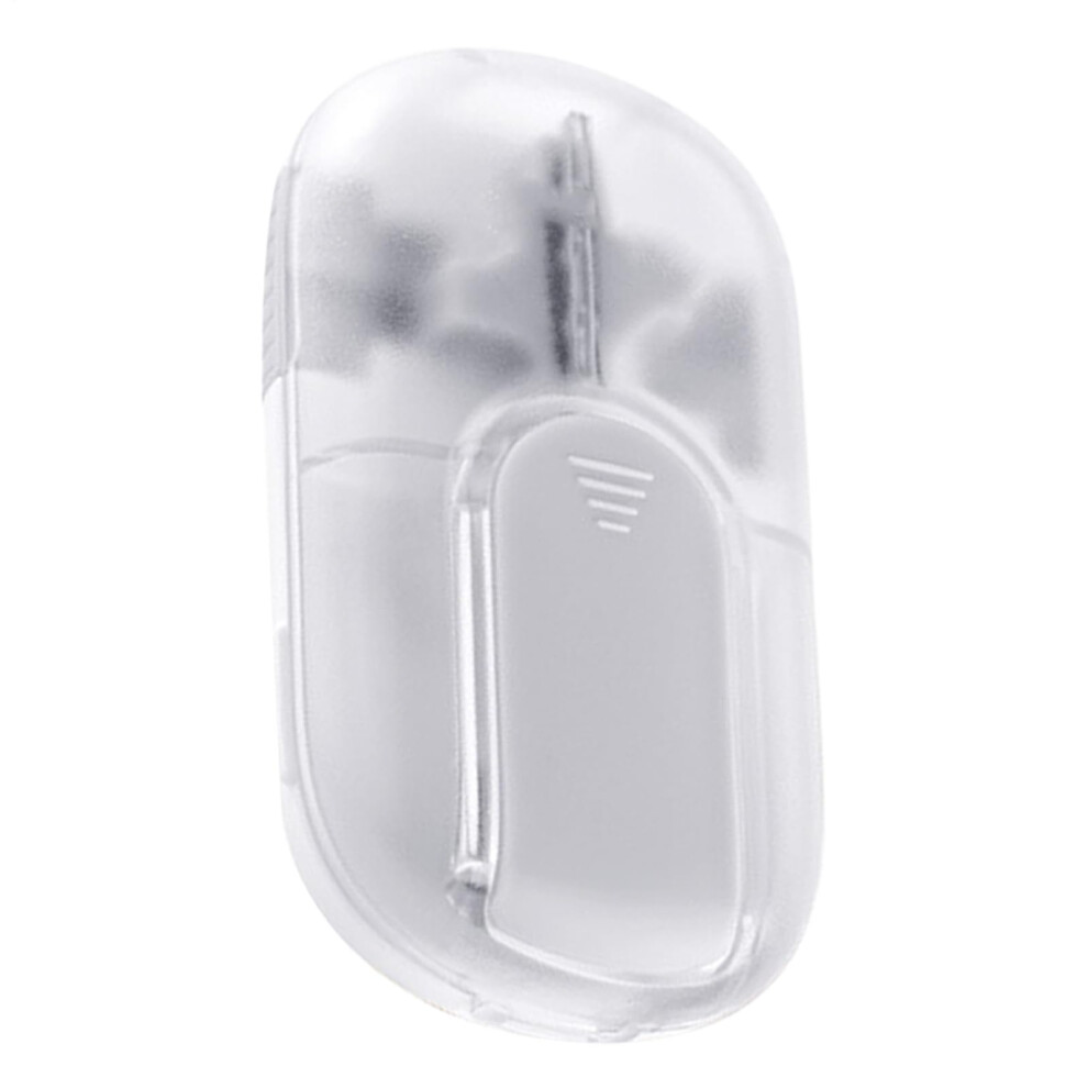 White Pill Crushers For The Elderly, Portable Pill Cutter And Grinder, Reusable Medicine Storage Box, Travel Tablet Organiser