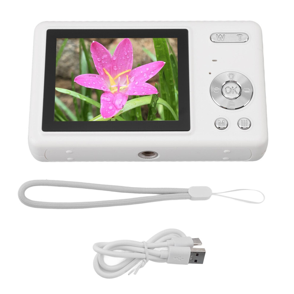 12Mp 1080P Digital Camera 2.4In Tft Screen 16X White 8130196289148