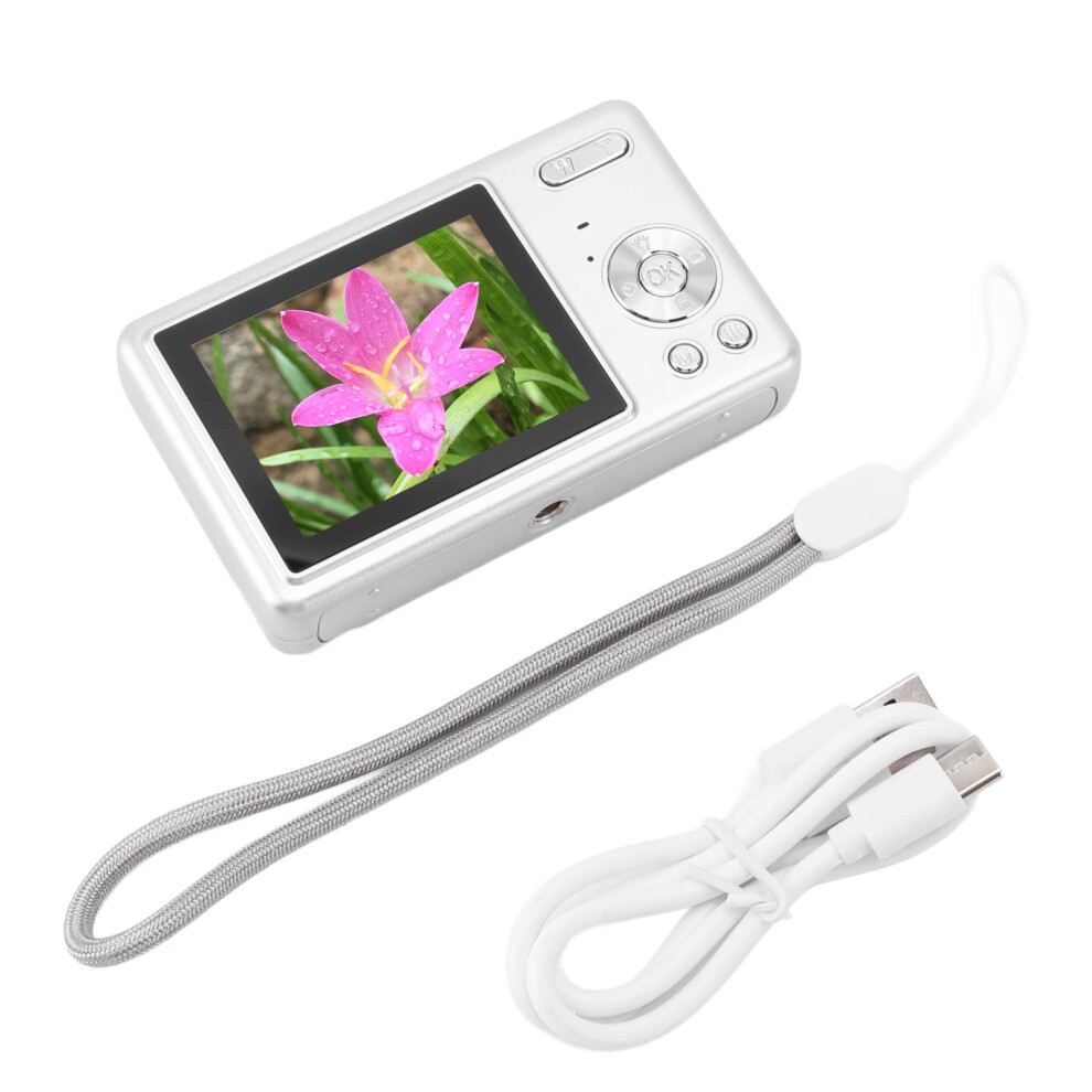 12Mp 1080P Digital Camera 2.4In Tft Screen 16X Silver 8130196289179