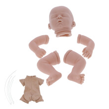 DIY Ungespielte Vinyl Baby Puppe Kit - Simulierte Reborn Gießform Teile Spielzeug