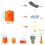 Portable Air Pump USB Rechargeable Mini Air 4