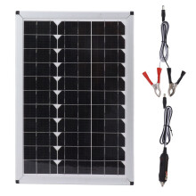 Solar Panel 100W 18V Monocrystalline Silicon