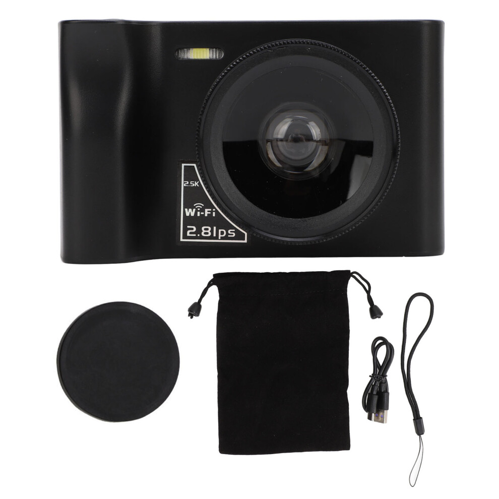 Digital Camera 2.5K 24Mp 16X Digital Zoom 1800Mah Black 8130196290366