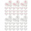 40pcs Cloth Rabbit Ear Hairpin Accessories Pink 9