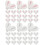 40pcs Cloth Rabbit Ear Hairpin Accessories Pink 1