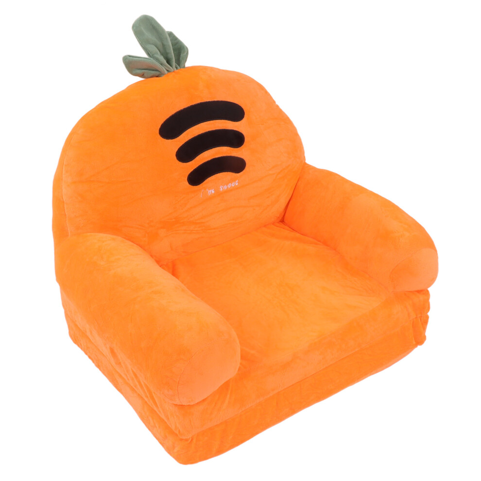 Carrot Foldable Kids Sofa Backrest Armchair 2 In 1-image-OPC-PK7Y69R-NEW