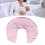 Satin Nursing Pillow Cover Soft Washable 12