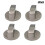 4Pcs Universal Alloy Gas Stove Knobs Cooker Oven Control 1