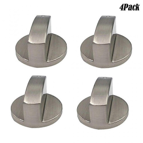 4Pcs Universal Alloy Gas Stove Knobs Cooker Oven Control