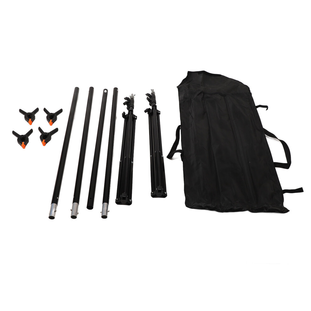 Photo Backdrop Stand Kit Aluminum Alloy Adjustable 8130196291134