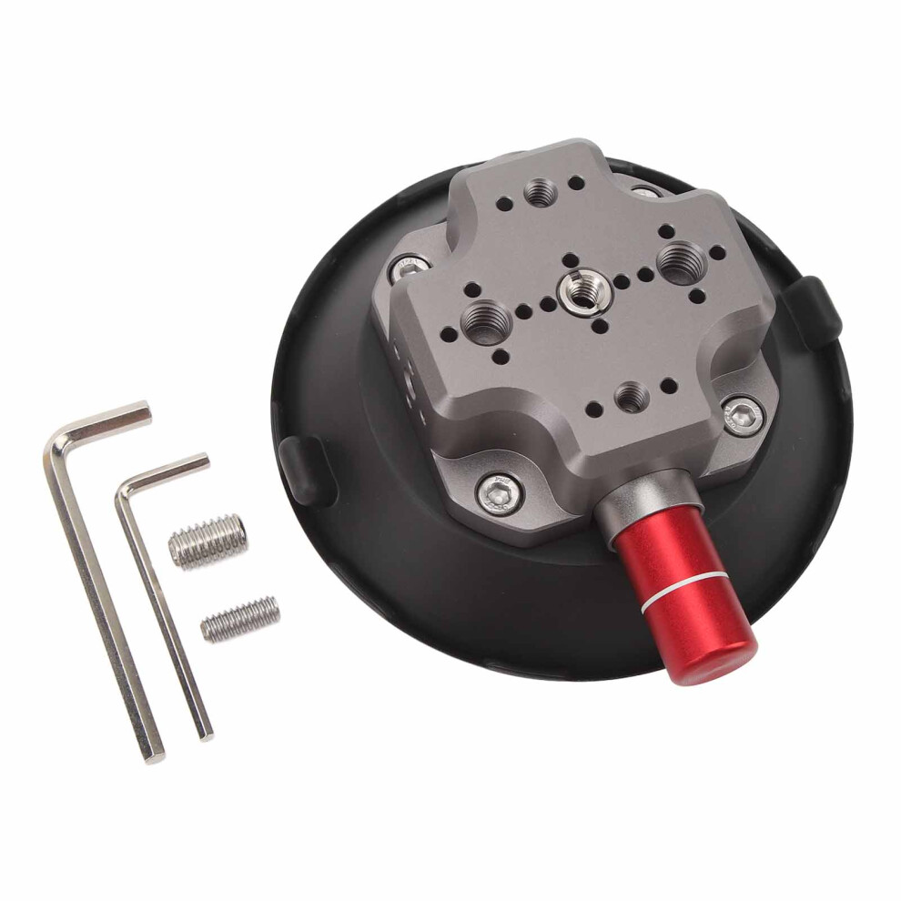 4.7 Inch Suction Cup Camera Mount Aluminum Alloy 8130196291561