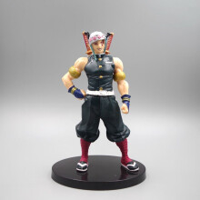 (Tengen Uzui)Figura de acción Demon Slayer Mitsuri Muichiro Tengen Kyojuro Obanai Sanemi Kanao