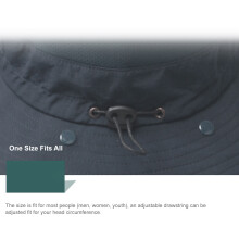 Taslon Sun Cap Taglia unica blu navy - viso/collo rimovibili