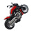 1: 12 Scale Pull Back Motorcycle Toy with Music 12