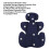 One Piece Infant Car Seat Insert Cushion Universal 15
