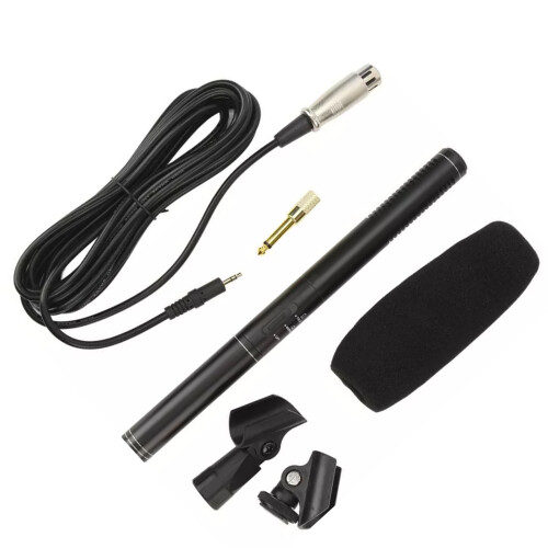 Shotgun Microphone ABS Metal Wired Professional 2