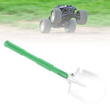 RC-Anhängerabschlepphaken-Set mit Stahlseil, Aluminiumlegierung, Grün