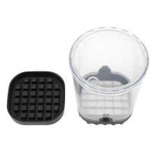 Fruchthackbecher ABS Edelstahl Lebensmittel-Cutter 9x9x10,5 cm