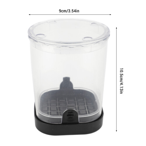 Fruchthackbecher ABS Edelstahl Lebensmittel-Cutter 9x9x10,5 cm 1