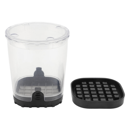 Fruchthackbecher ABS Edelstahl Lebensmittel-Cutter 9x9x10,5 cm 2