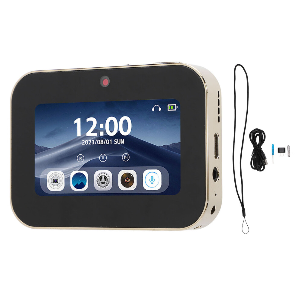 4K Digital Camera With 3 Inch Touchscreen 64Mp Gold 8130196293855