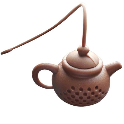 Details About Tea Infuser Strainer Silicone Tea Bag Leaf Filter Diffuser