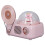 Retro Bluetooth Speaker with Light Stereo Hi Fi 3