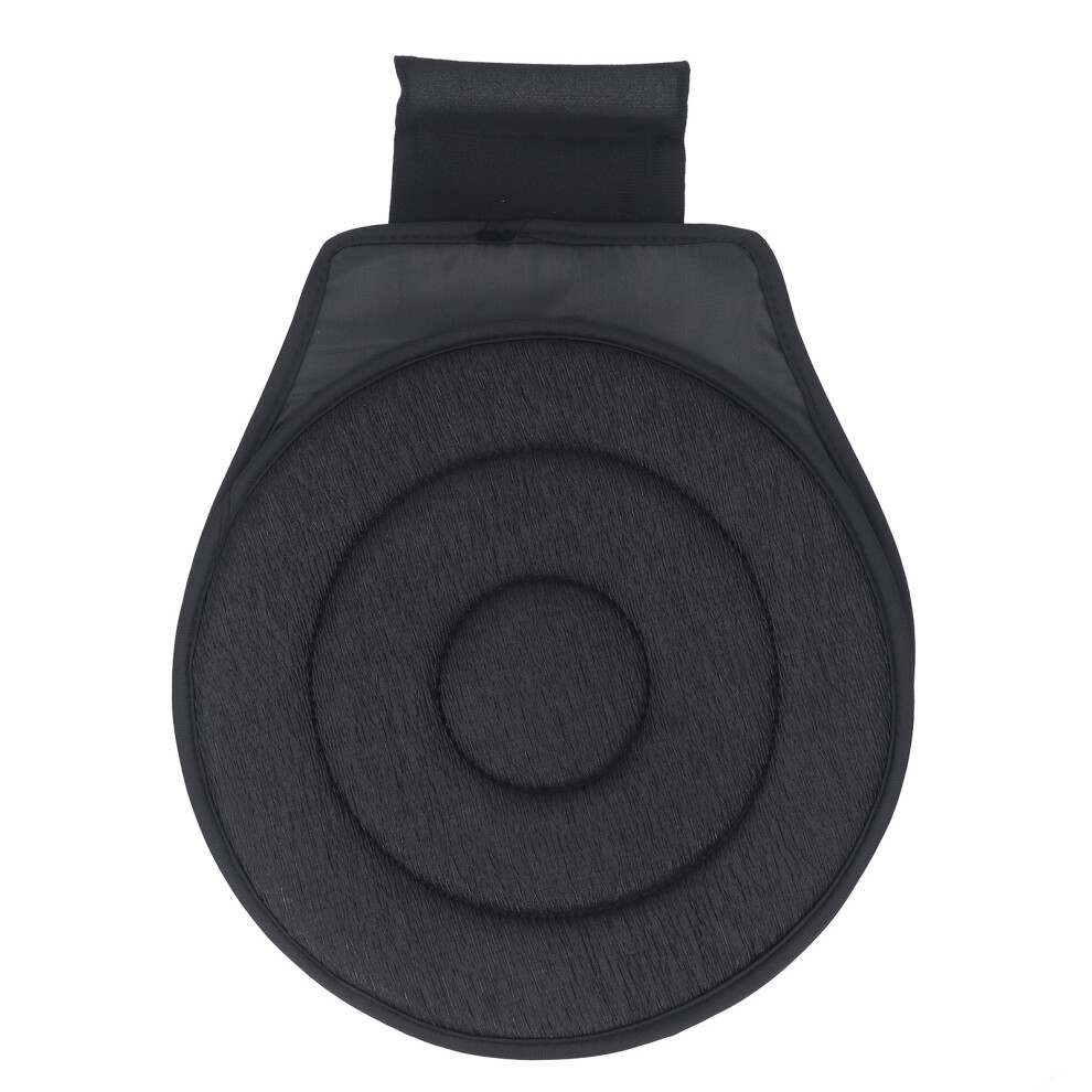 Black 360 Degree Rotating Car Cushion Portable Rotating