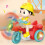 Electric Tricycle Toy Cool Light Dynamic Music 12