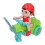 Electric Tricycle Toy Cool Light Dynamic Music 4