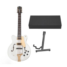 Wooden Miniature Guitar Exquisite Hollow Mini