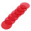 RTSHE-300st Klarröd Plast Bingo Chips 19Cm 2