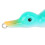 Lebensechte grüne Silikon-Ente Fischangelköder Swimbait 30g 12