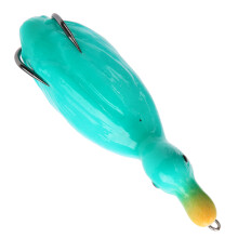 Lebensechte grüne Silikon-Ente Fischangelköder Swimbait 30g