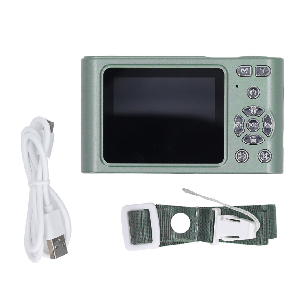 48Mp Digital Camera 2.5K Hd Dual Camera 16X Zoom Green 8130196297716