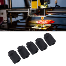 5 Stück Schwarze Silikonschutzhüllen für Hotend für 3D-Drucker, hitzebeständig bis 280C