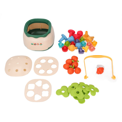 4 in 1 Flower Sorting Stacking Toys Hand Eye