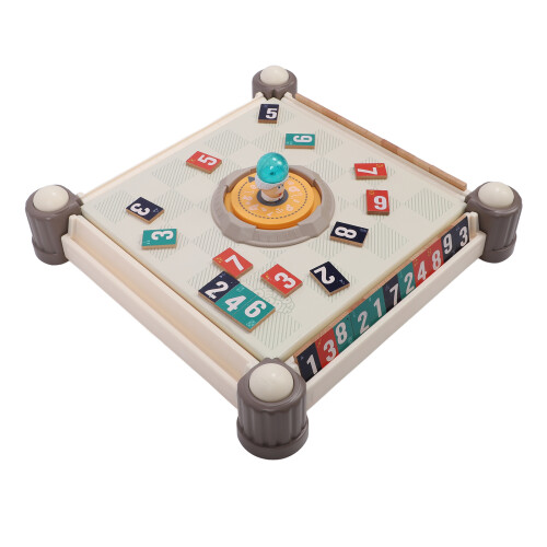 Cube Board Game Set Multiple Modes Portable Rummy 2
