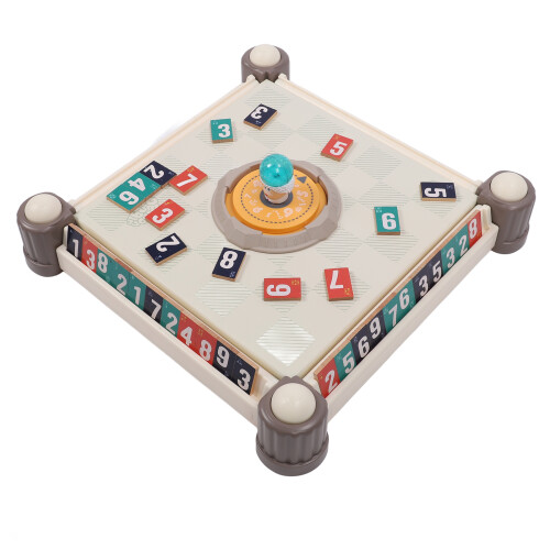 Cube Board Game Set Multiple Modes Portable Rummy 1