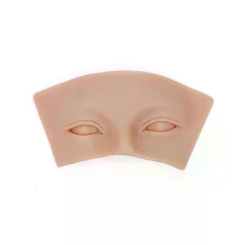 Training Board Simulation Haut Langlebig Augen Make-Up Kosmetik Anfänger Salon Training Board Silikon 2