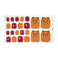 Foot Stickers Foot Nail Stickers Waterproof for Female DIY Nail Decoration Art
